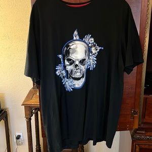 Robert Graham skull graphic T-shirt
